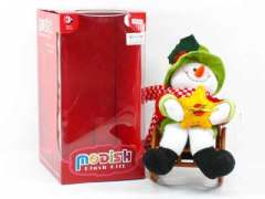 B/O Rockiing Chair Snowman W/M toys