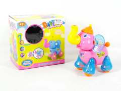 B/O Elephant W/L_M toys