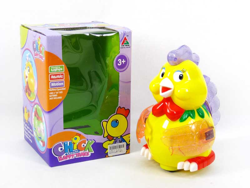 B/O universal Chicken W/L_M toys