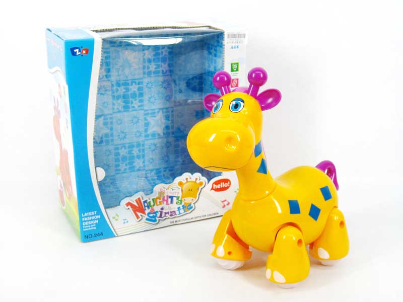 B/O Giraffe W/M(2C) toys