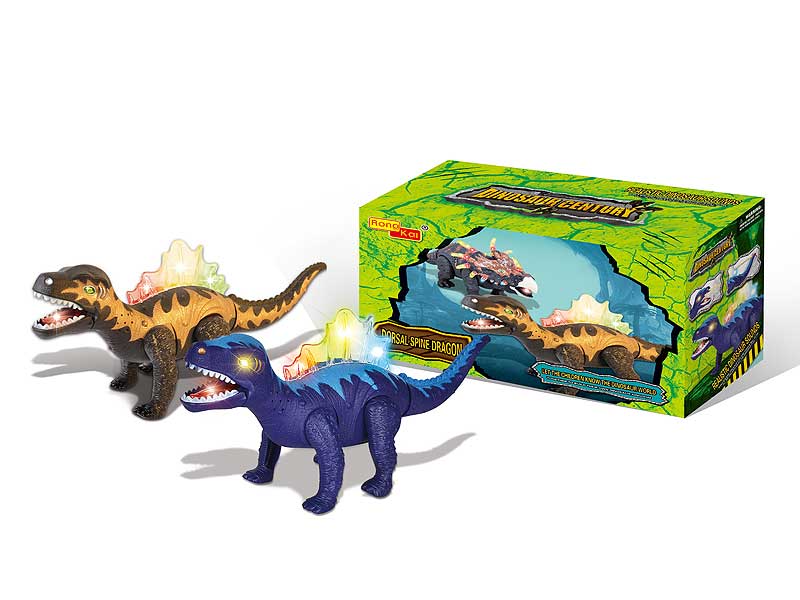 B/O Dinosaur W/S_L(2C) toys