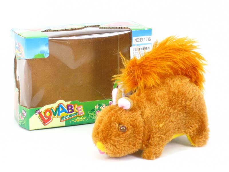 B/O Squirrel W/L_M toys
