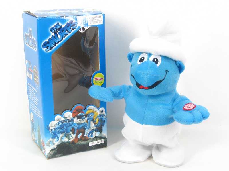 B/O Walk The Smurfs W/M toys