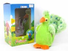 B/O Walk Peafowl W/M toys