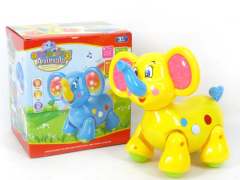 B/O Elephant W/L_M(2C) toys