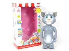 B/O Touch Cat W/L_M toys