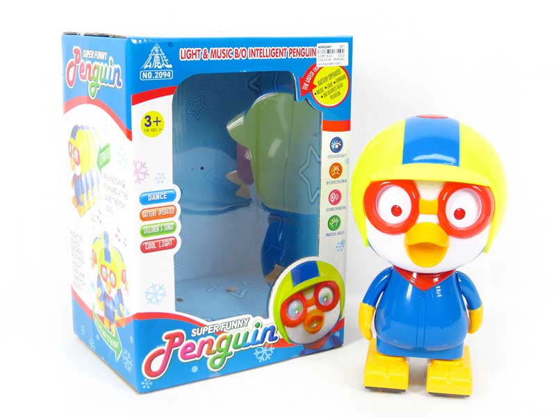B/O Penguin W/L_M toys