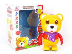 B/O Touch Bear W/L_M toys