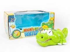 B/O Crocodile W/L_M toys