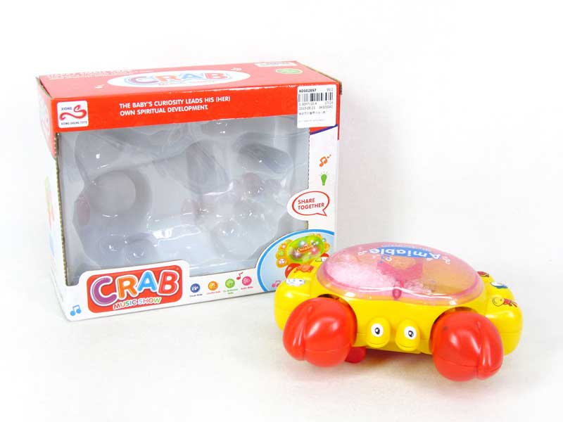 B/O Crab W/L(3C) toys
