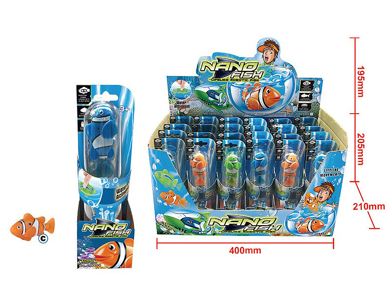 B/O Swimming Fish(24pcs) toys
