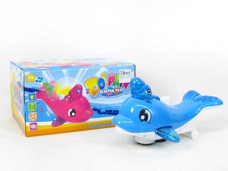 B/O Dolphin W/L_M(2C) toys