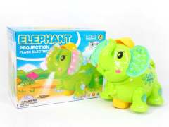 B/O Elephant W/L toys