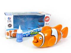 B/O universal Bubble Fish W/L_M toys