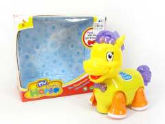 B/O universal Horse W/L_M toys