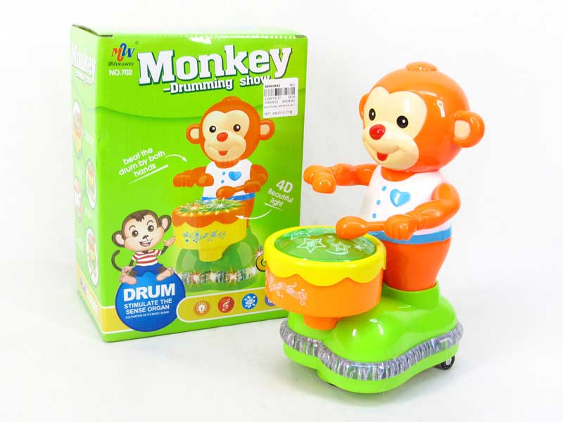 B/O B/O Play The Drum Monkey W/L_M toys