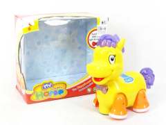 B/O universal Horse W/L_M toys