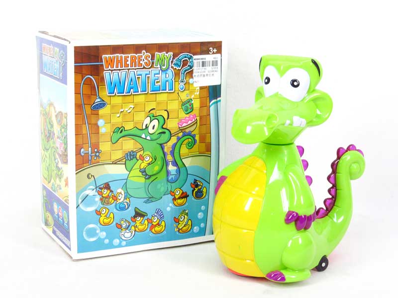 B/O Crocodile W/L toys