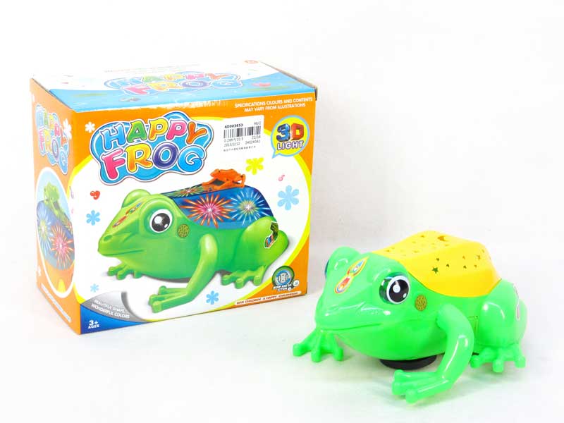 B/O universal Frog W/L toys