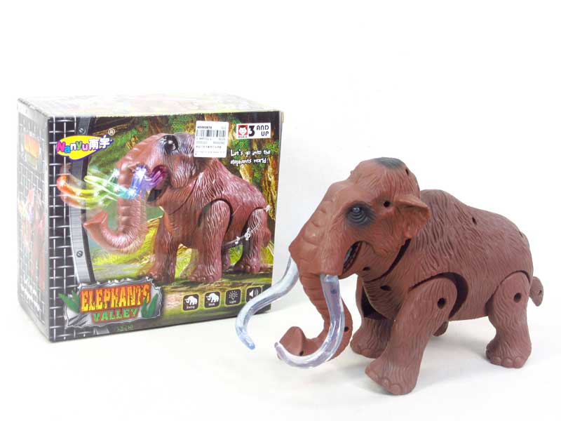 B/O Elephant W/L_S toys