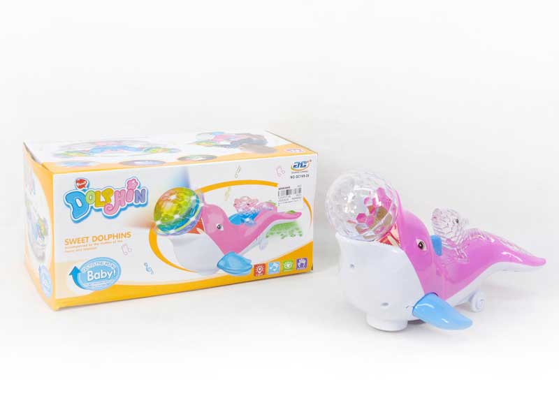 B/O universal Dolphin W/L_M(2C) toys