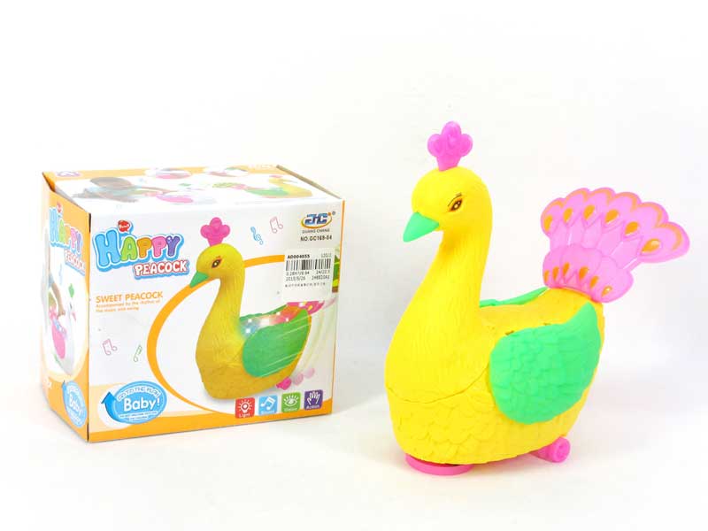 B/O Peacock W/L_M(2C) toys