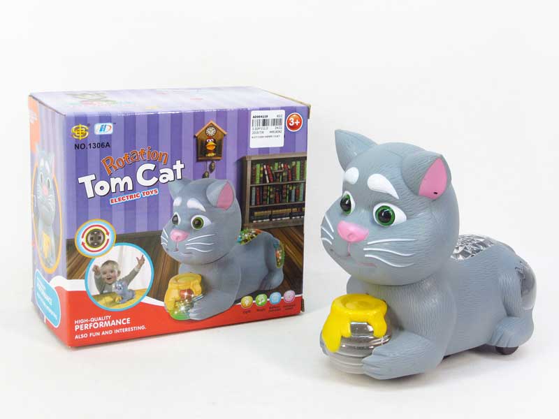 B/O universal Cat W/L_M toys