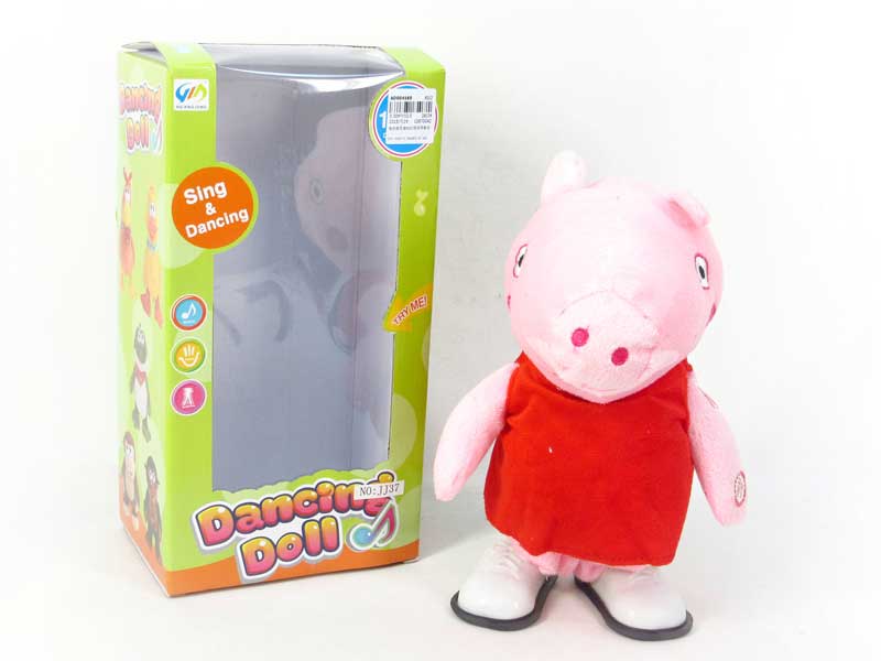 B/O Pig W/M toys