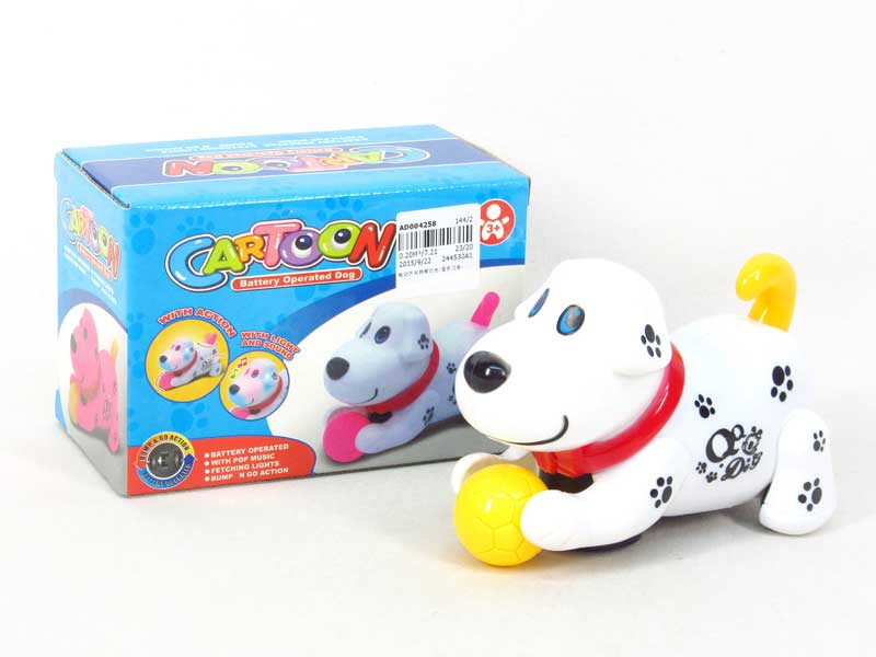 B/O universal Dog W/L_M(2C) toys