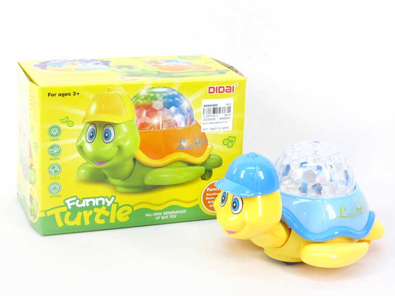 B/O Turtle W/L(2C) toys