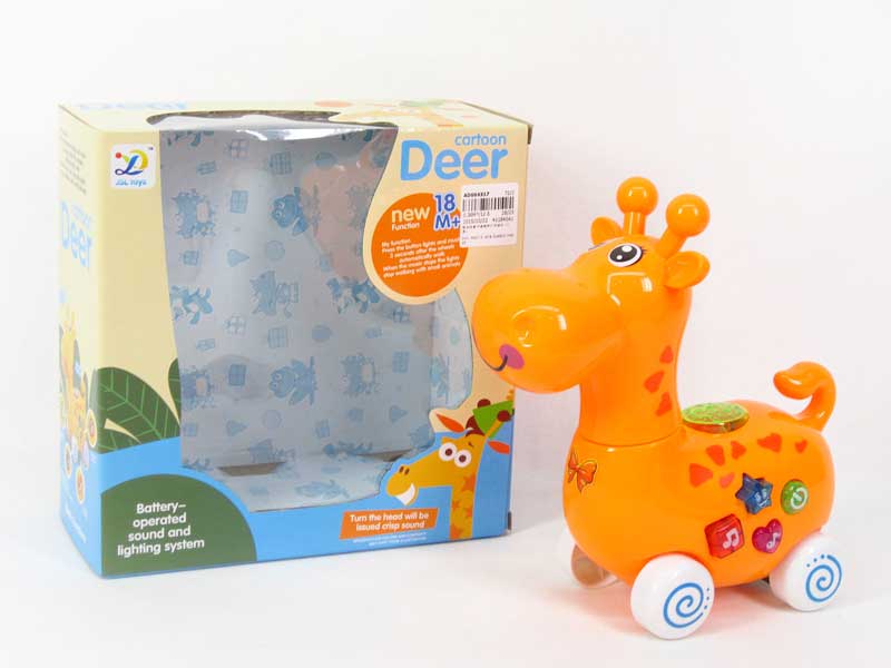 B/O Deer W/L_M(2C) toys