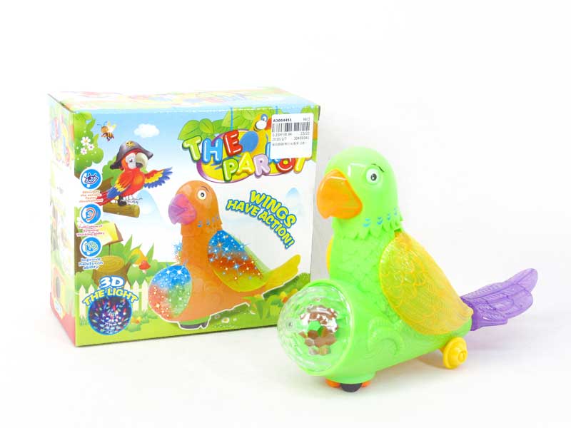 B/O Parrot W/L_M(2C) toys