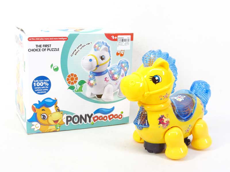 B/O universal Horse W/L_M(2C) toys