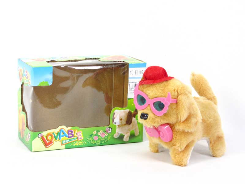 B/O Dog W/L toys