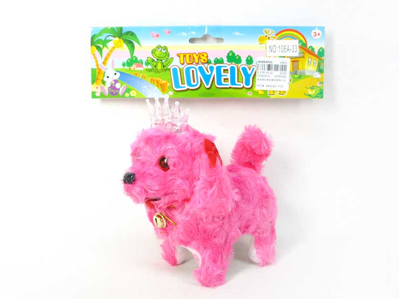 B/O Dog W/L toys
