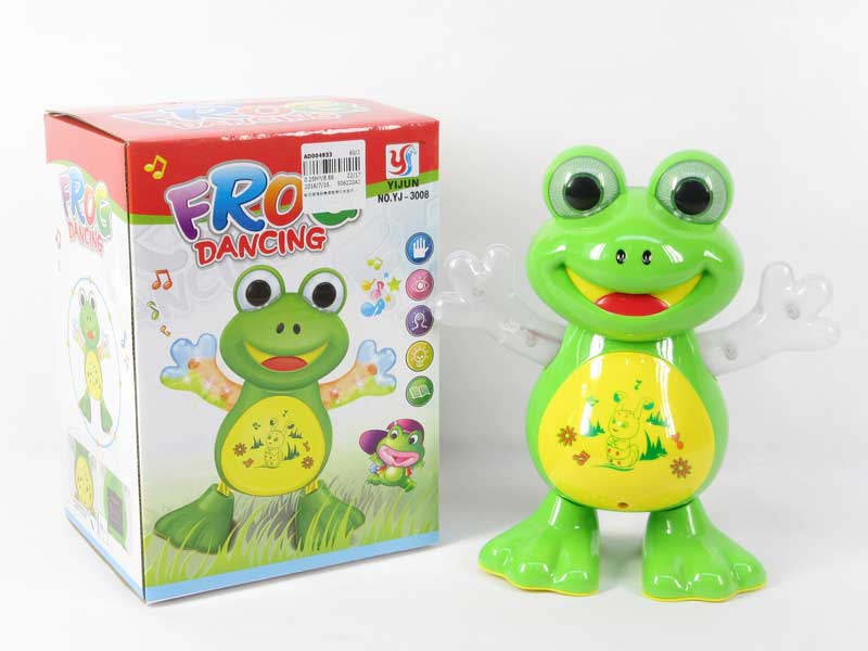 B/O Dancing Frog W/L_M toys