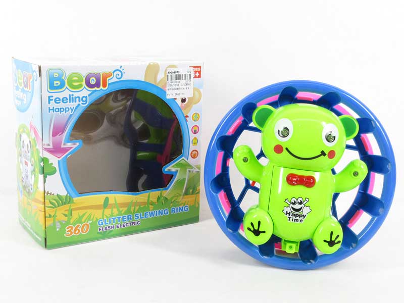 B/O Frog W/L_M toys