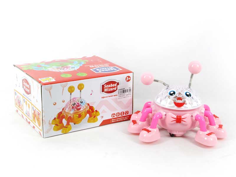 B/O Animal Spider W/L_M(3C) toys