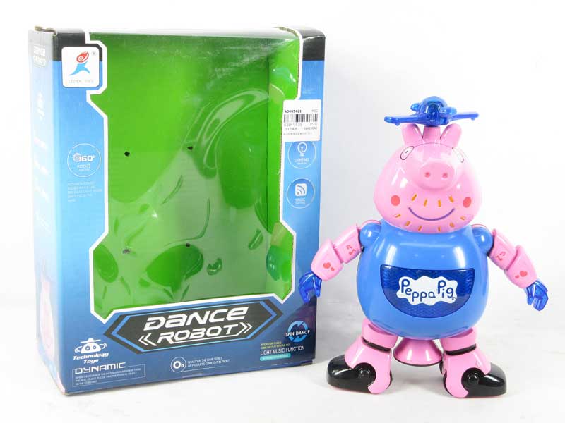 B/O Dance Pig W/L_M toys