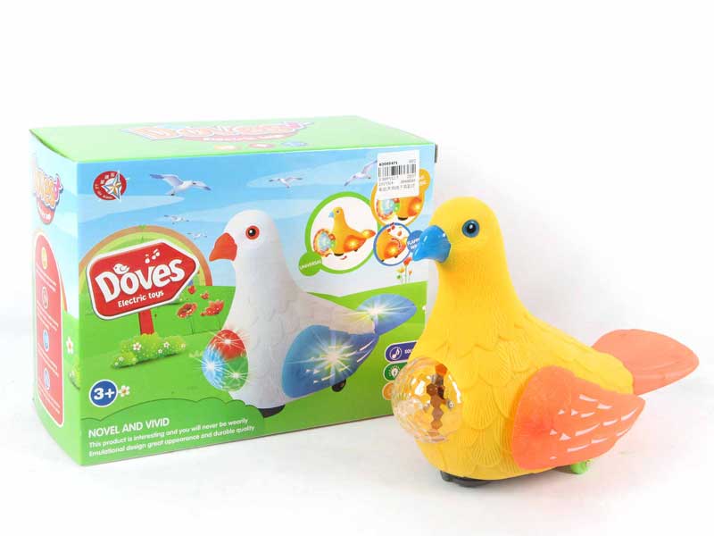 B/O universal Pigeon W/L toys