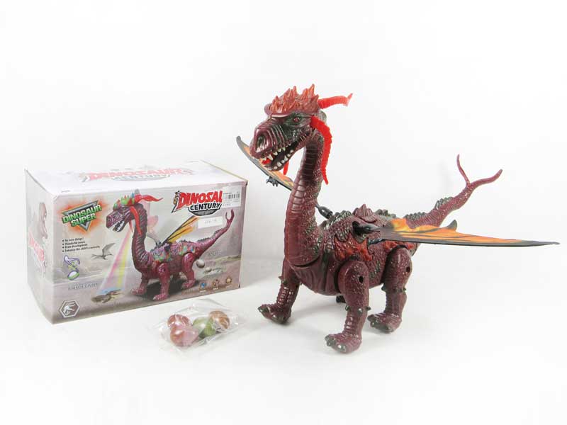 B/O Egg Laying Projection Dragon(2C) toys