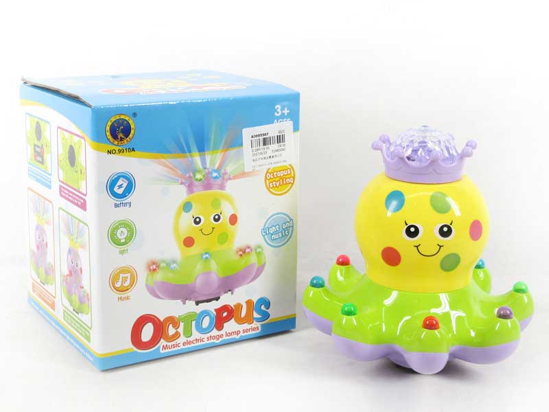 B/O universal Octopus W/L toys