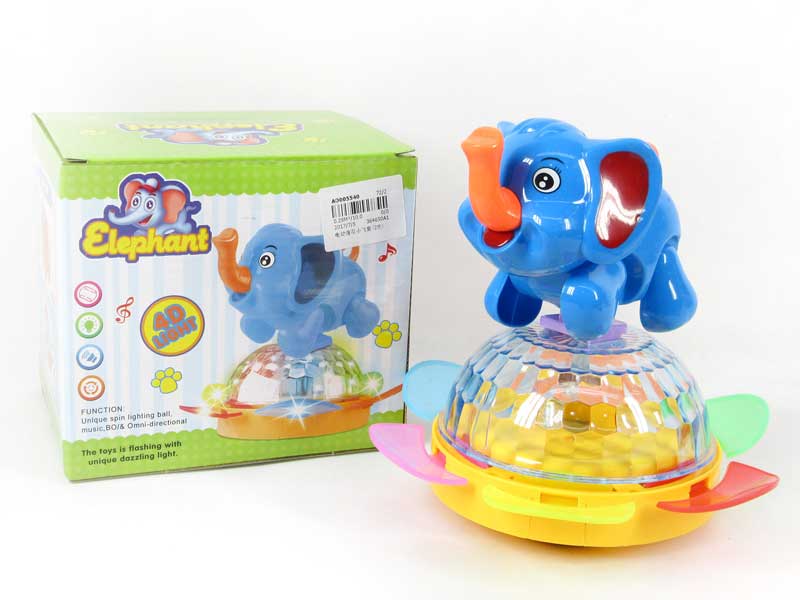 B/O Lotus Flower Elephant(2C) toys