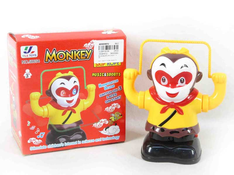B/O Monkey W/L_M(3C) toys