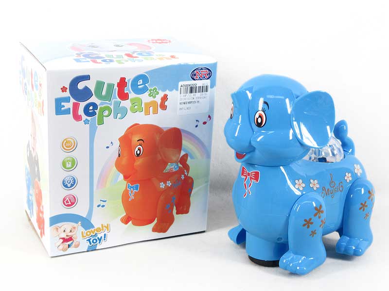 B/O universal Elephant W//_M toys