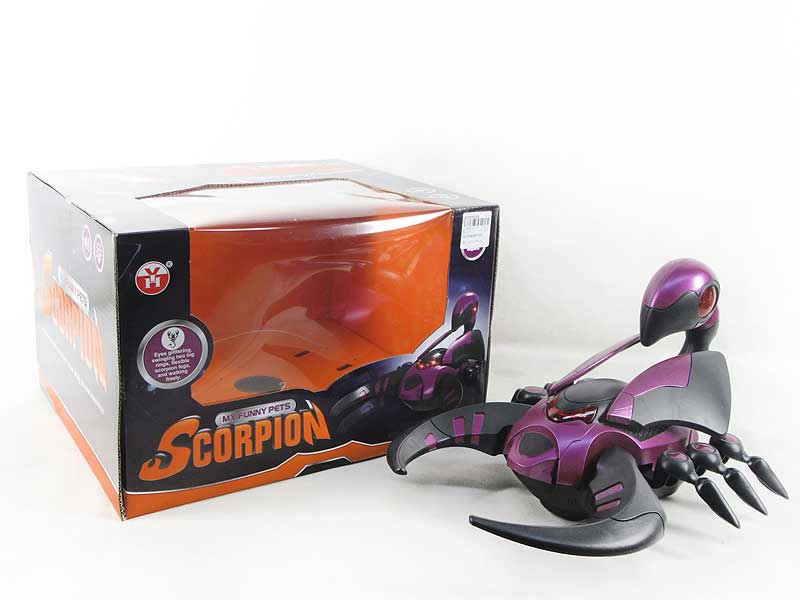 B/O universal Scorpion W/L_S toys