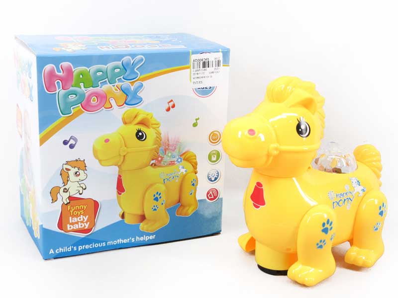 B/O universal Horse W/L_M(2C) toys