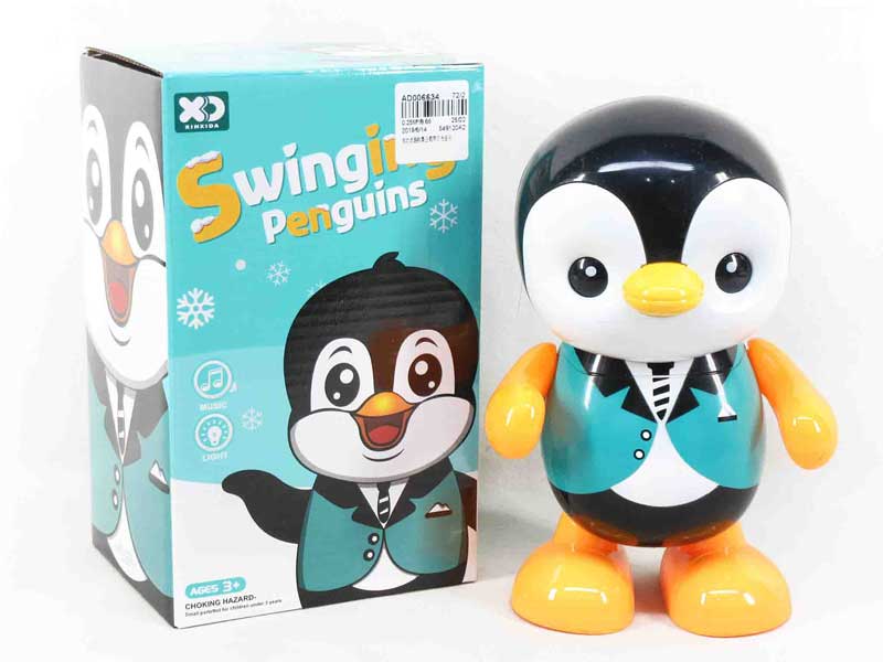 B/O Dancing Penguin W/L_M toys