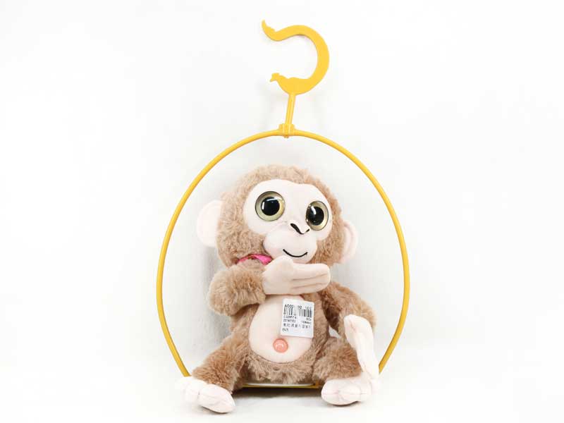 B/O Recording Hanging Basket Monkey toys