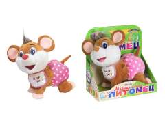 9inch B/O Crawling Singing Mouse